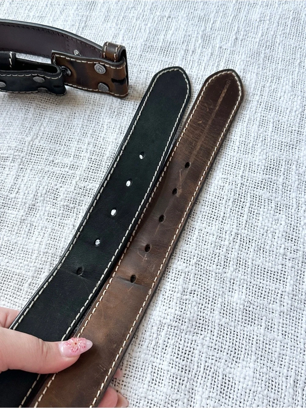 Ariat Interchangeable Belt Straps - No Buckle 🪶 Size XL